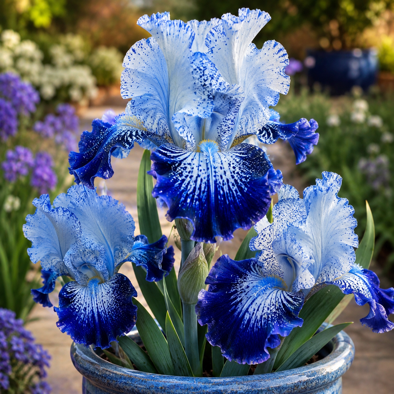 🌸 Iris Bulbs – Elegant Blooms That Return Year After Year