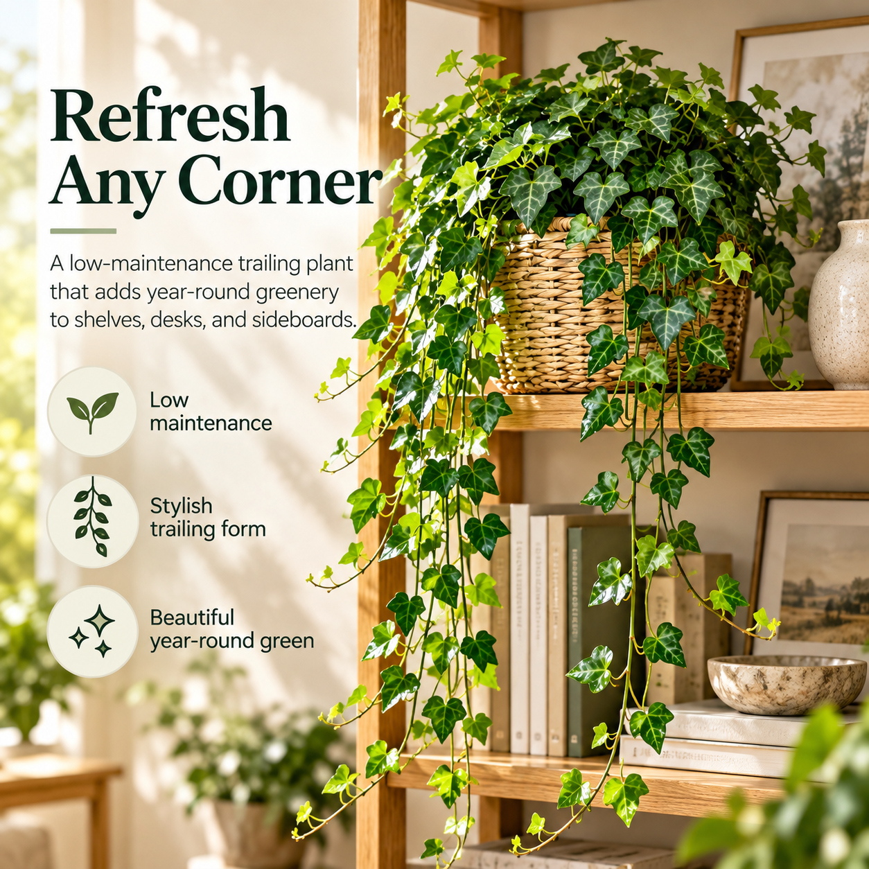 🍁Trailing Ivy Spider Plant