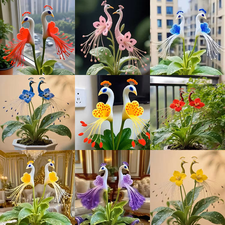 🦚Peacock Bloom Orchid Bulbs🔥Limited-time promotion