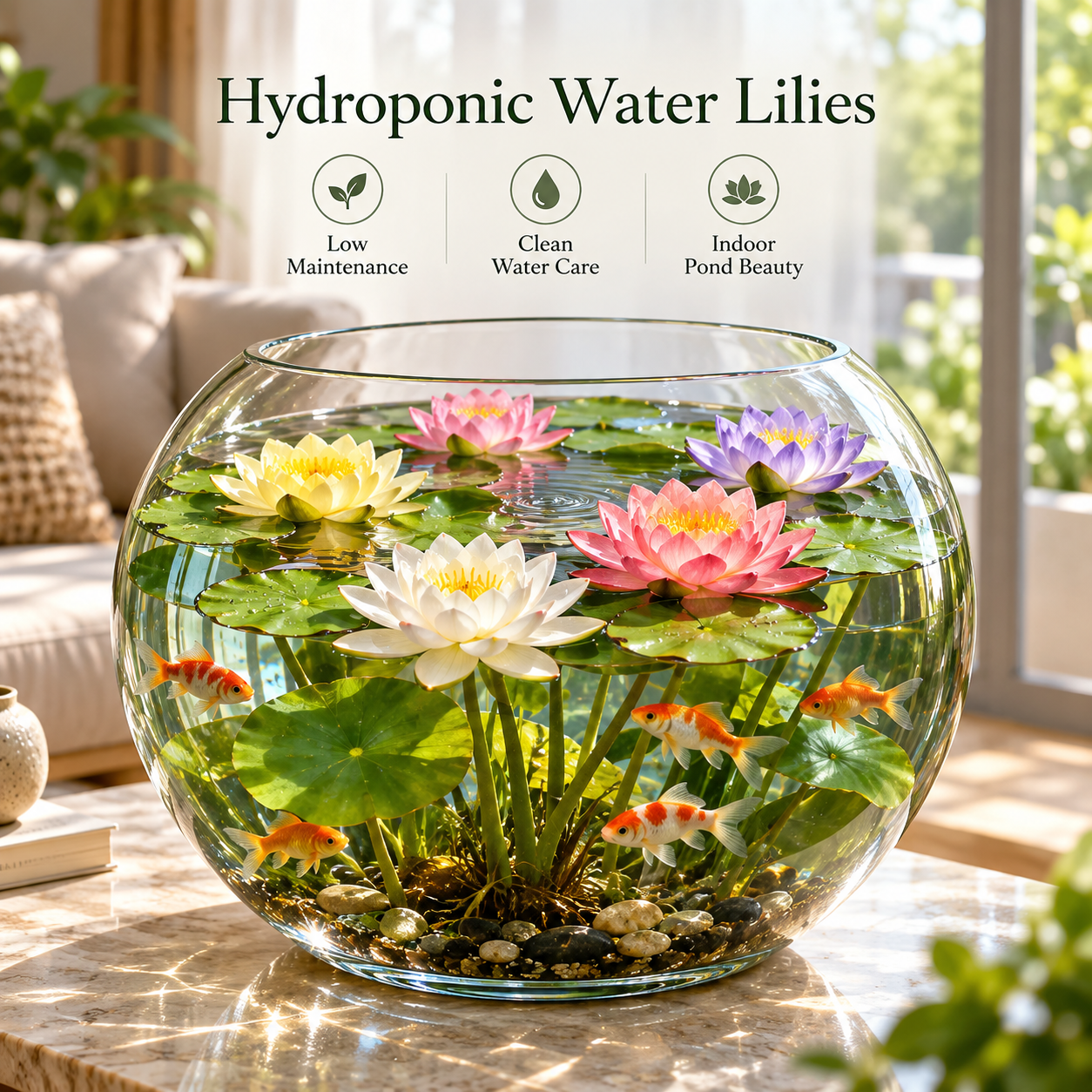🪷Hydroponic Water Lily Rhizome