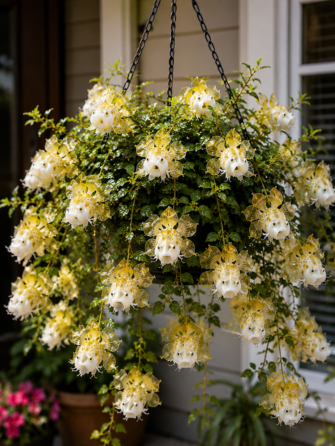 🐠 Rare Goldfish Hanging Plant -A Charming Trailing Plant for Hanging Baskets, Patios & Bright Indoor Spaces