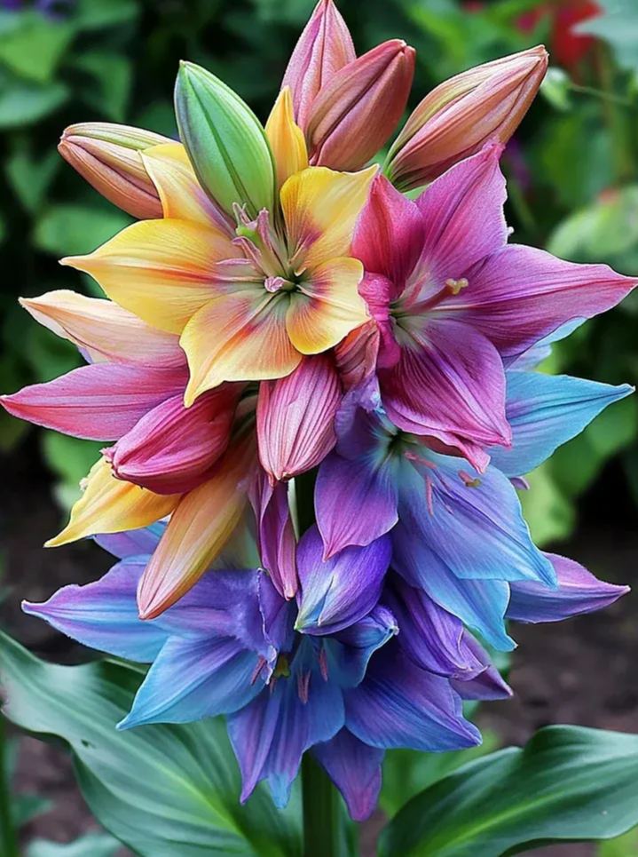 🌈Rainbow Lily Seeds - Add a Burst of Color to Your Garden