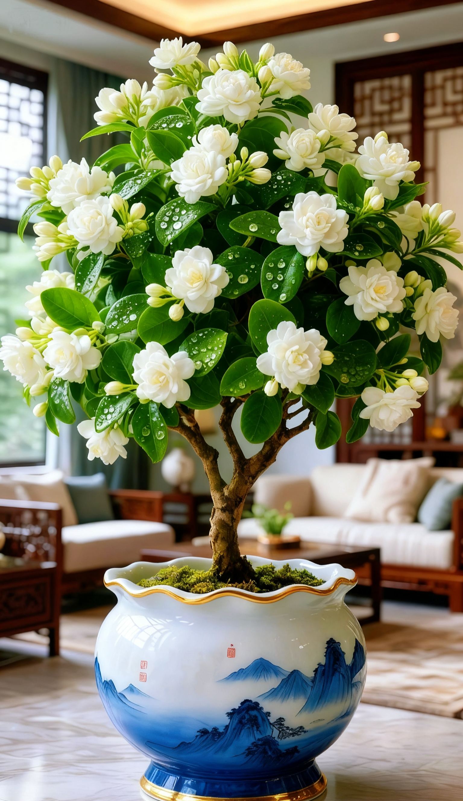 🌸 Evergreen Climbing Jasmine – Four Seasons of Fragrance & Beauty 🌿✨