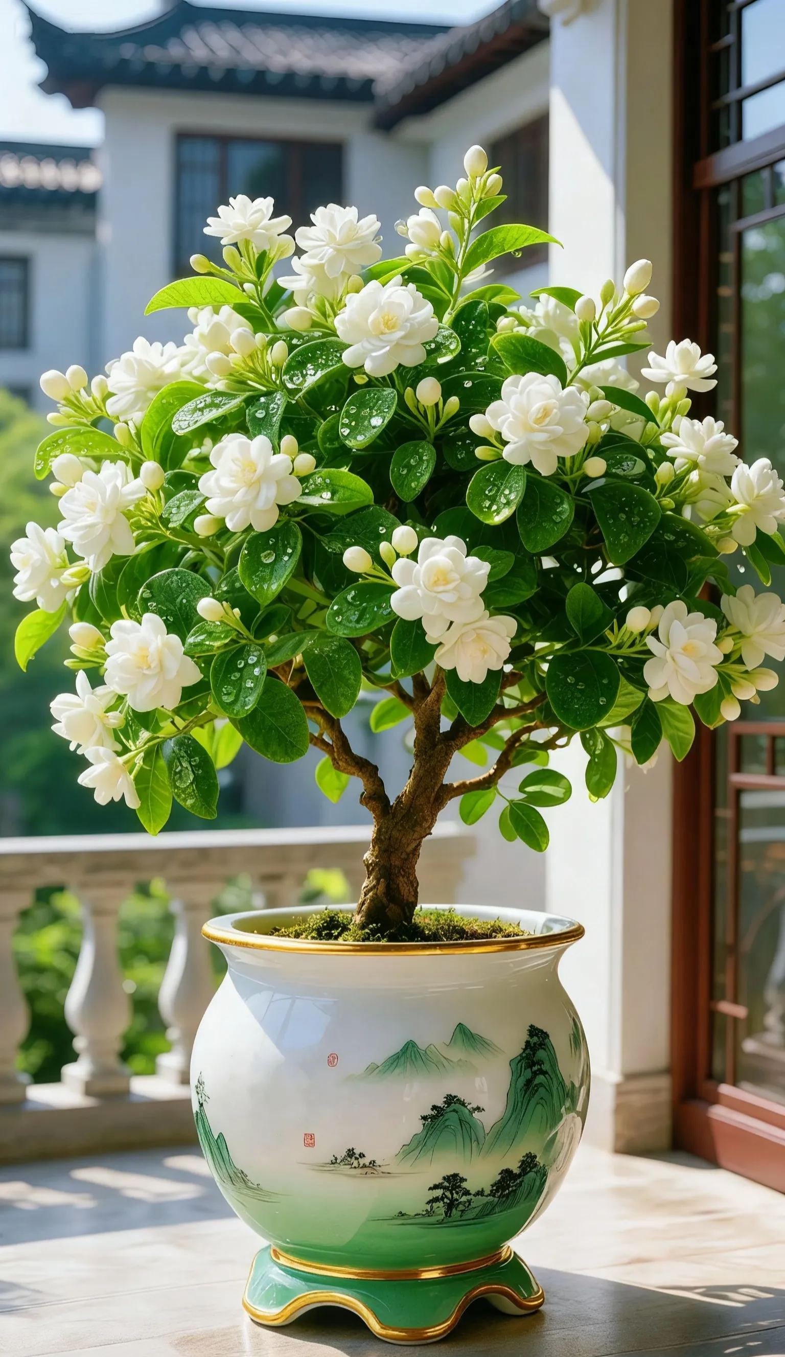 🌸 Evergreen Climbing Jasmine – Four Seasons of Fragrance & Beauty 🌿✨