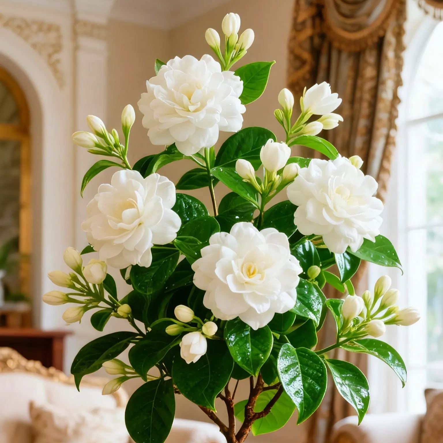 🌸 Evergreen Climbing Jasmine – Four Seasons of Fragrance & Beauty 🌿✨