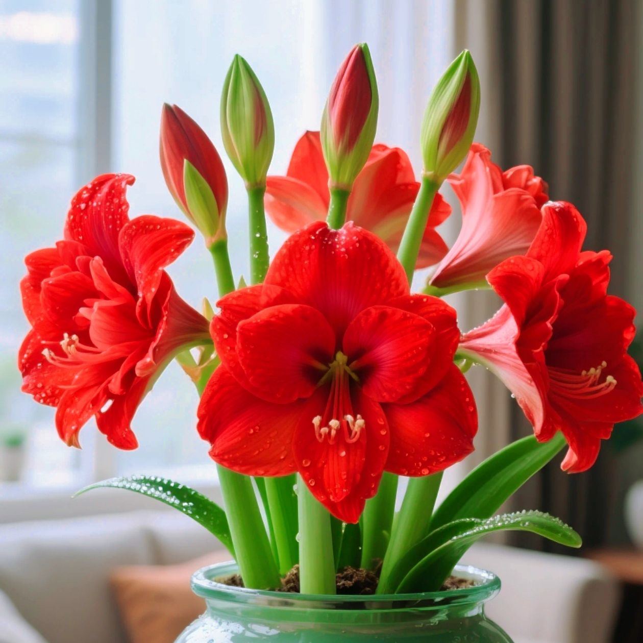 Double-Petaled Perfume Amaryllis Bulbs