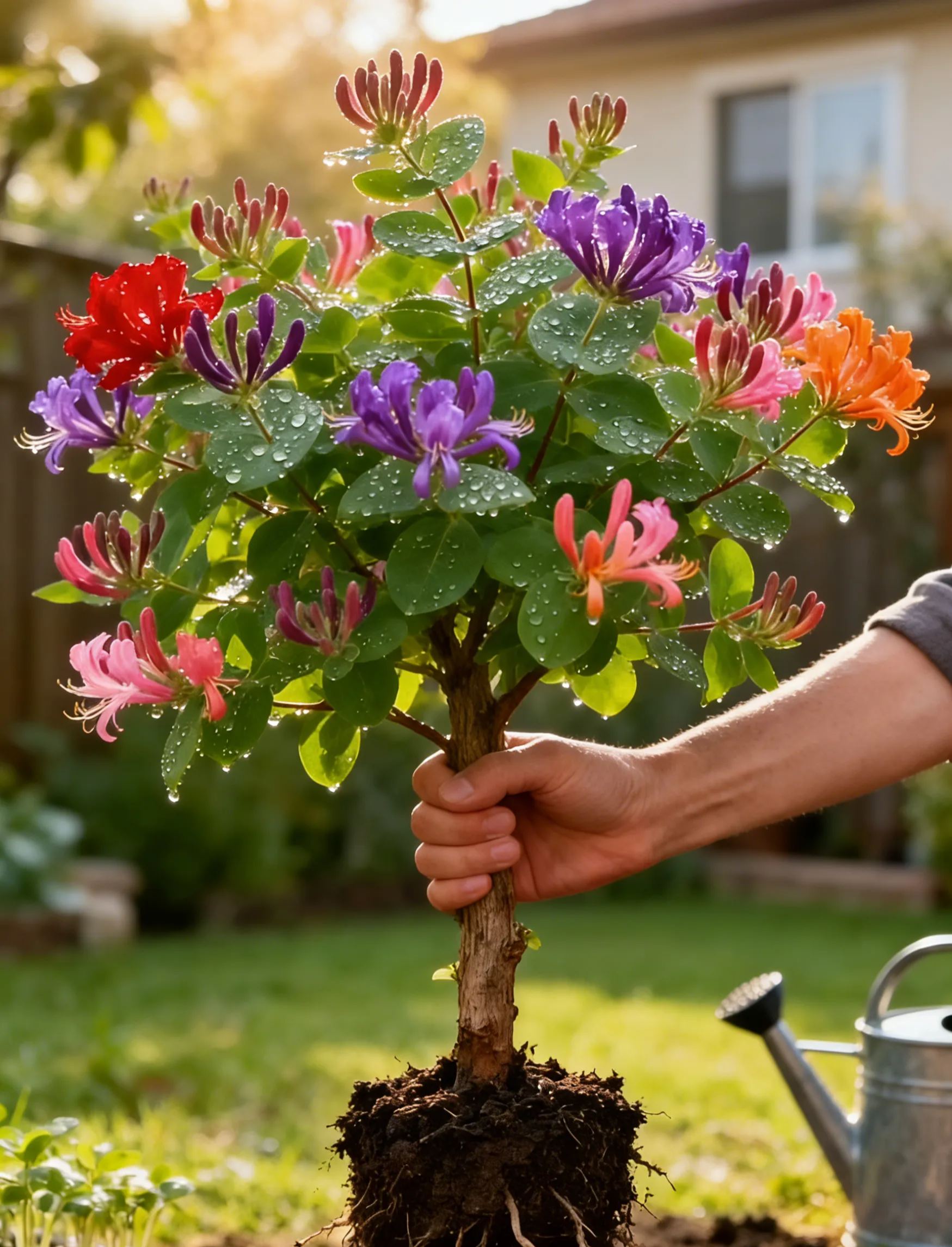 Colorful Honeysuckle Seeds 👍Flowers that are good for your health🌿