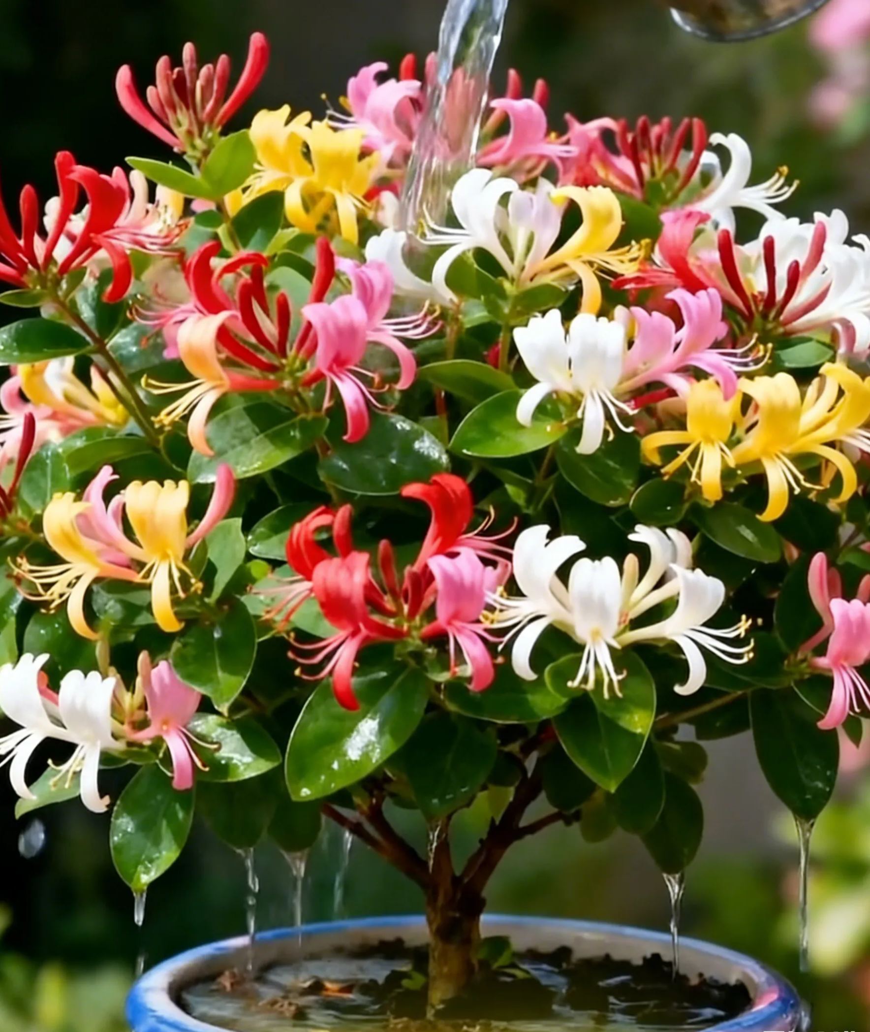Colorful Honeysuckle Seeds 👍Flowers that are good for your health🌿