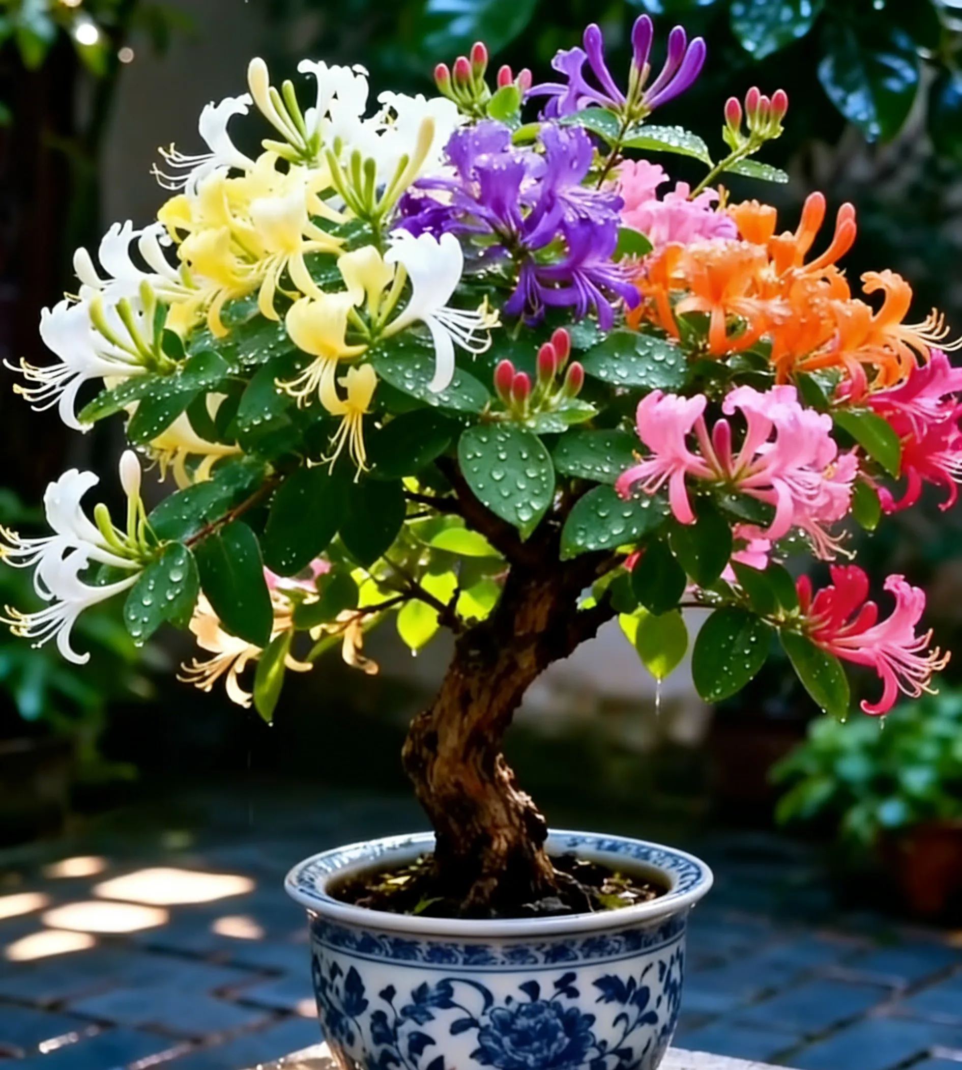 Colorful Honeysuckle Seeds 👍Flowers that are good for your health🌿