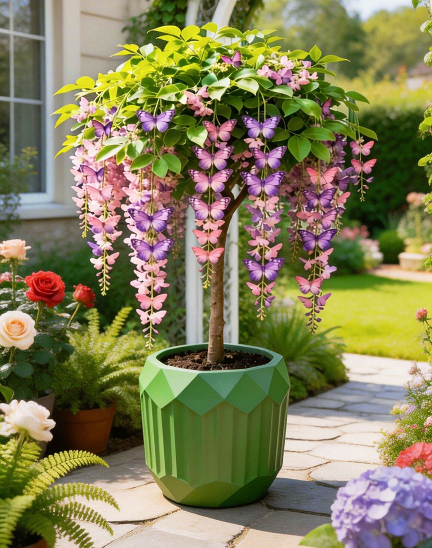 Golden Thread Hanging Butterfly Seeds