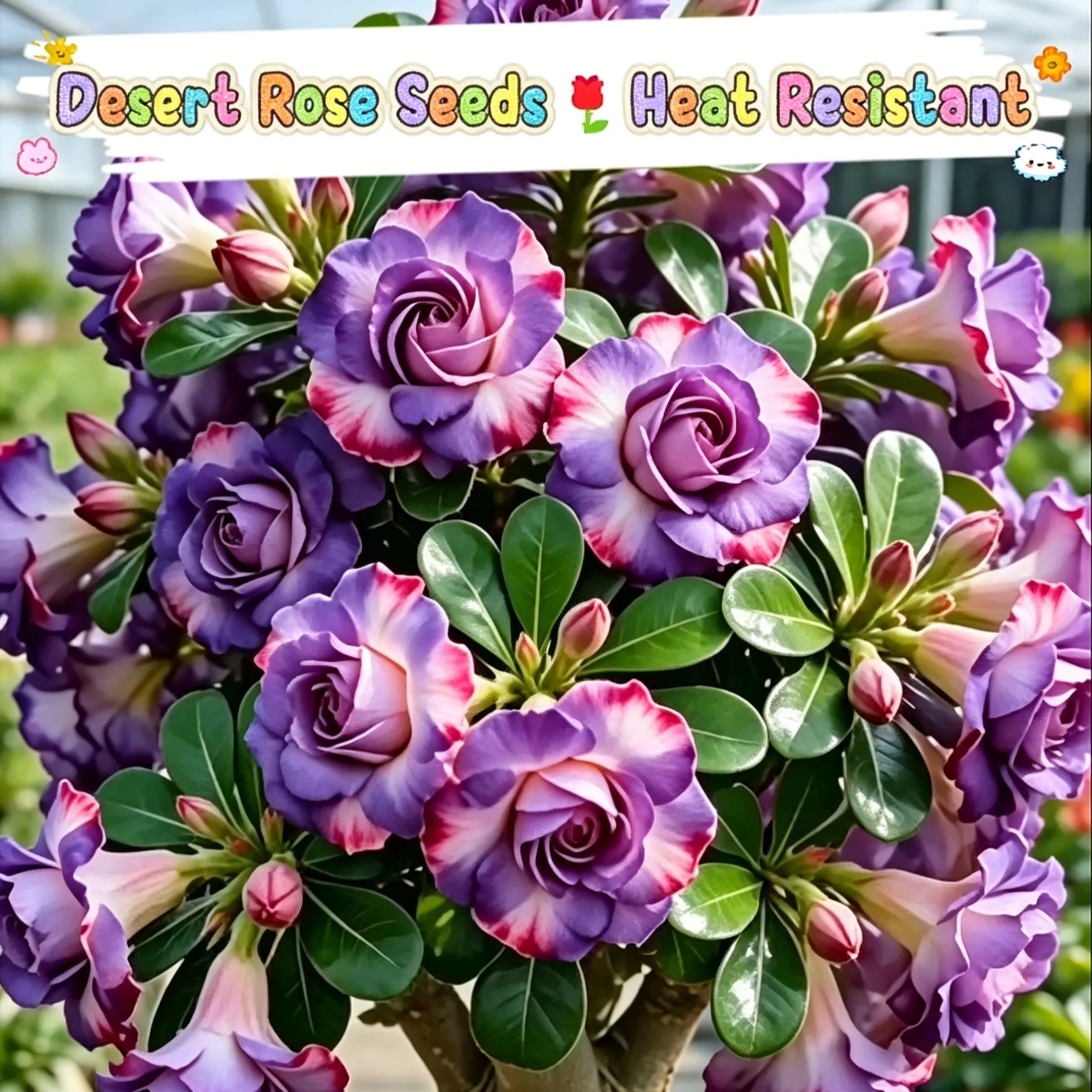 ✨Desert Rose Seeds🌹Heat Resistant✨