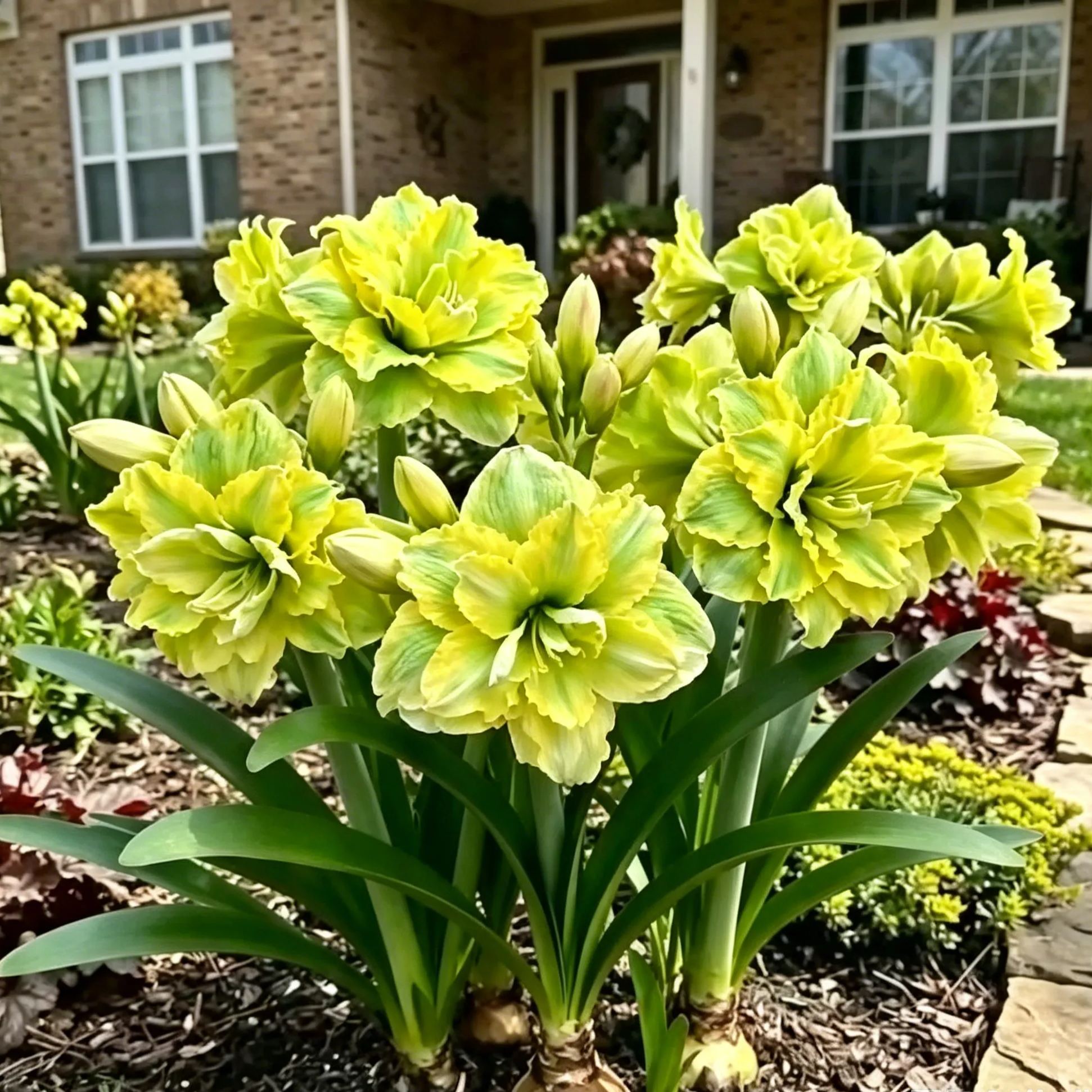 Double-Flowered Amaryllis Bulbs🌼