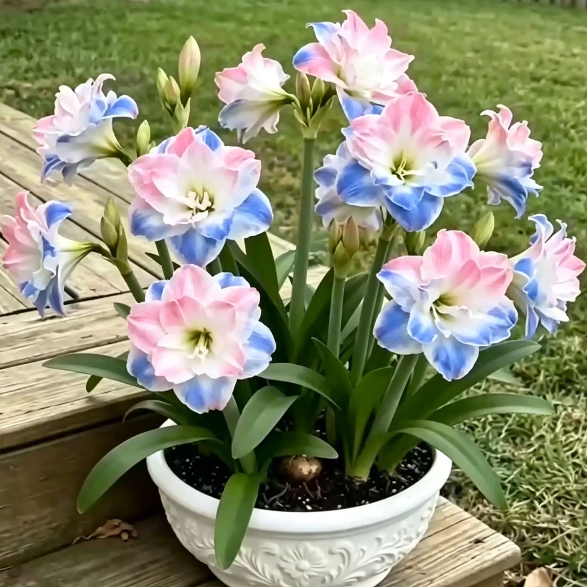 Double-Flowered Amaryllis Bulbs🌼