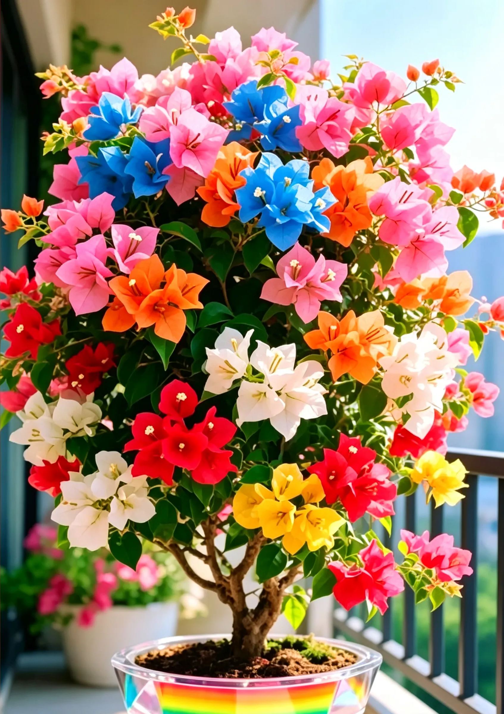 🌺 [Blooming Machine] Bougainvillea Saplings – The Heat-Loving Vine That Never Stops Flowering