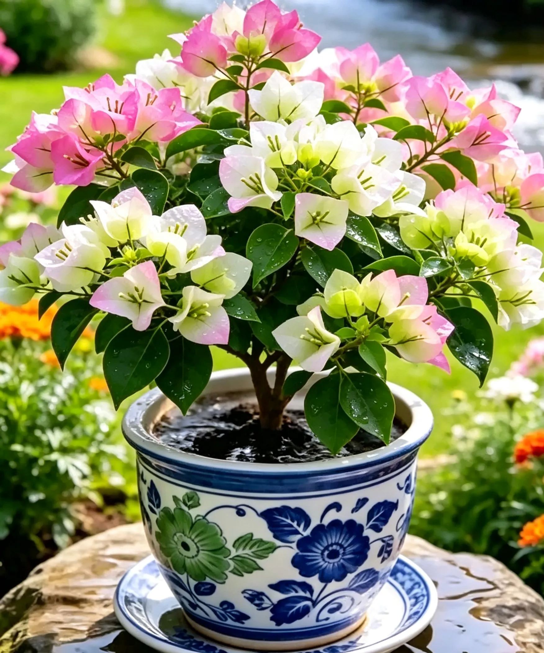 🌺 [Blooming Machine] Bougainvillea Saplings – The Heat-Loving Vine That Never Stops Flowering