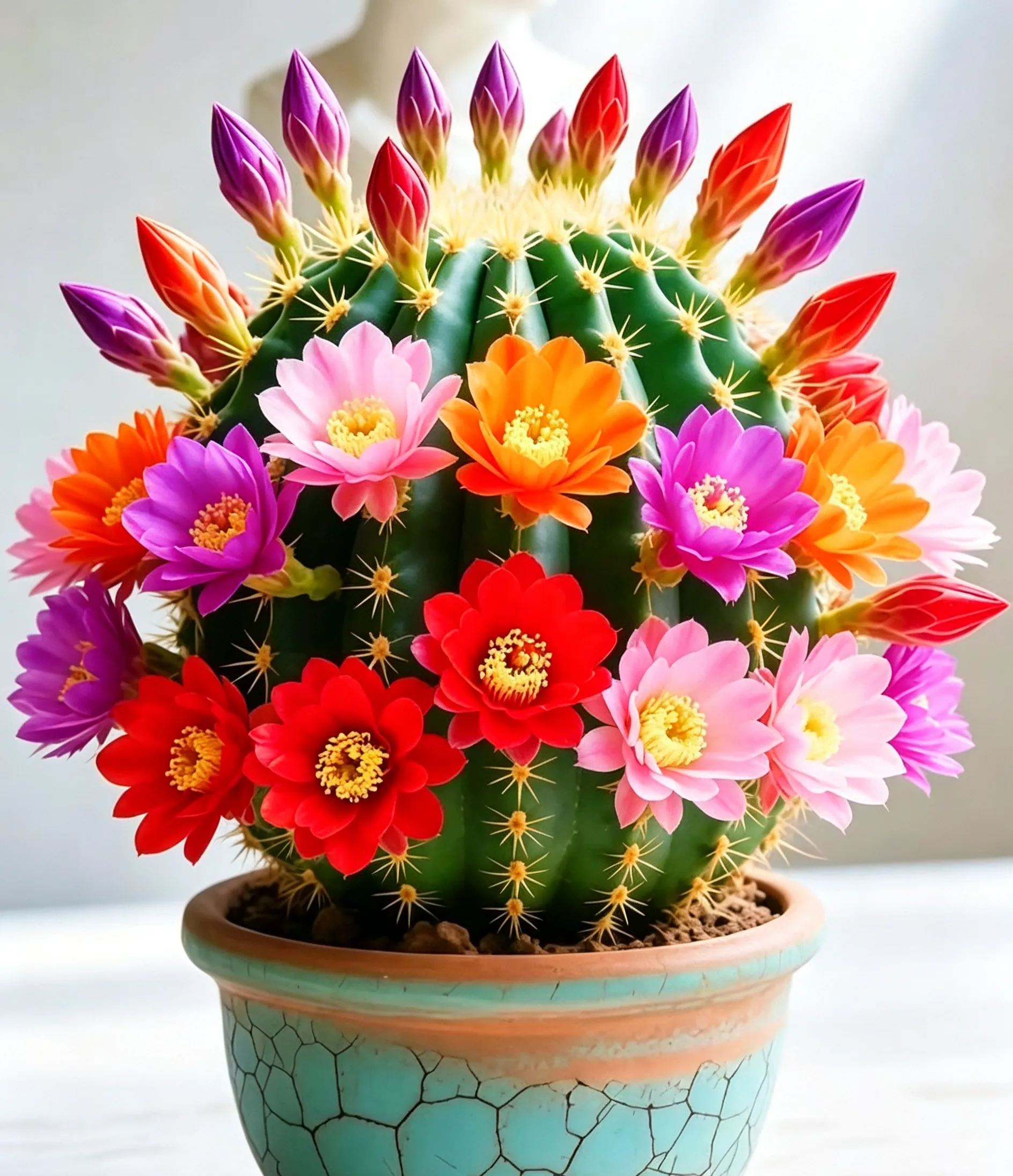 🌵 Meet Your New Best Friend – The Gymnocalycium baldianum Cactus! 💕