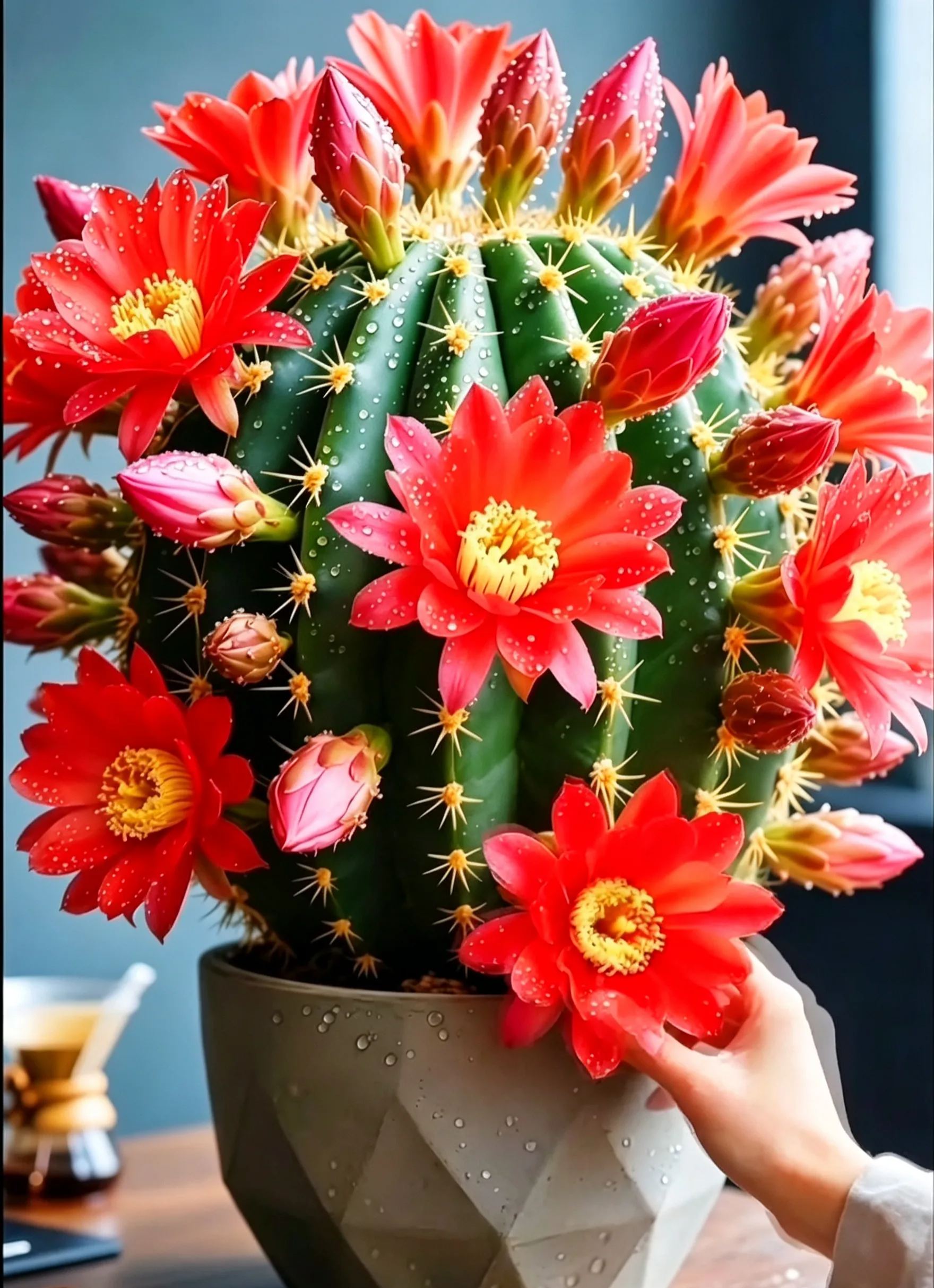 🌵 Meet Your New Best Friend – The Gymnocalycium baldianum Cactus! 💕