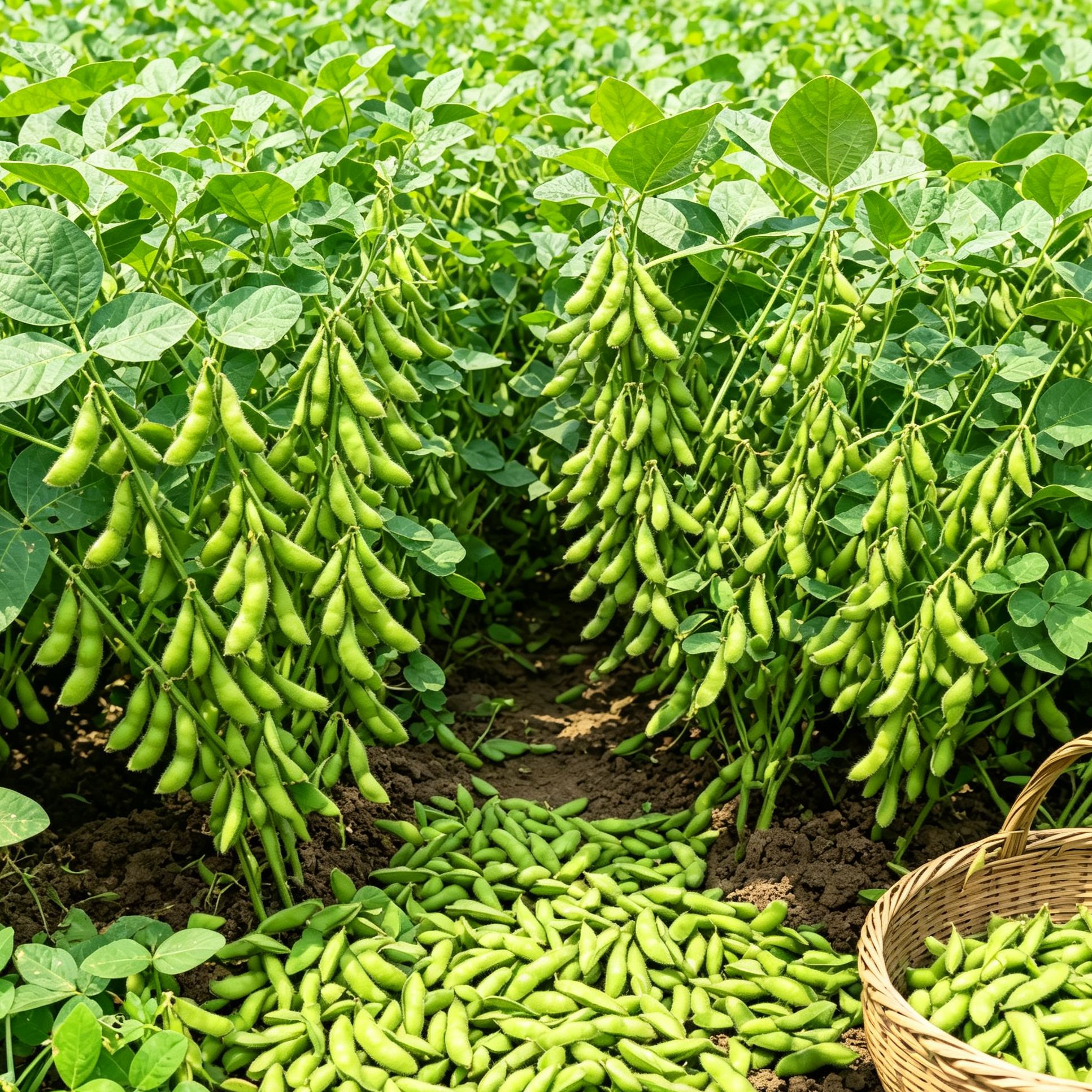 🌱 Dwarf Edamame Seeds – Big Harvests in Small Spaces!
