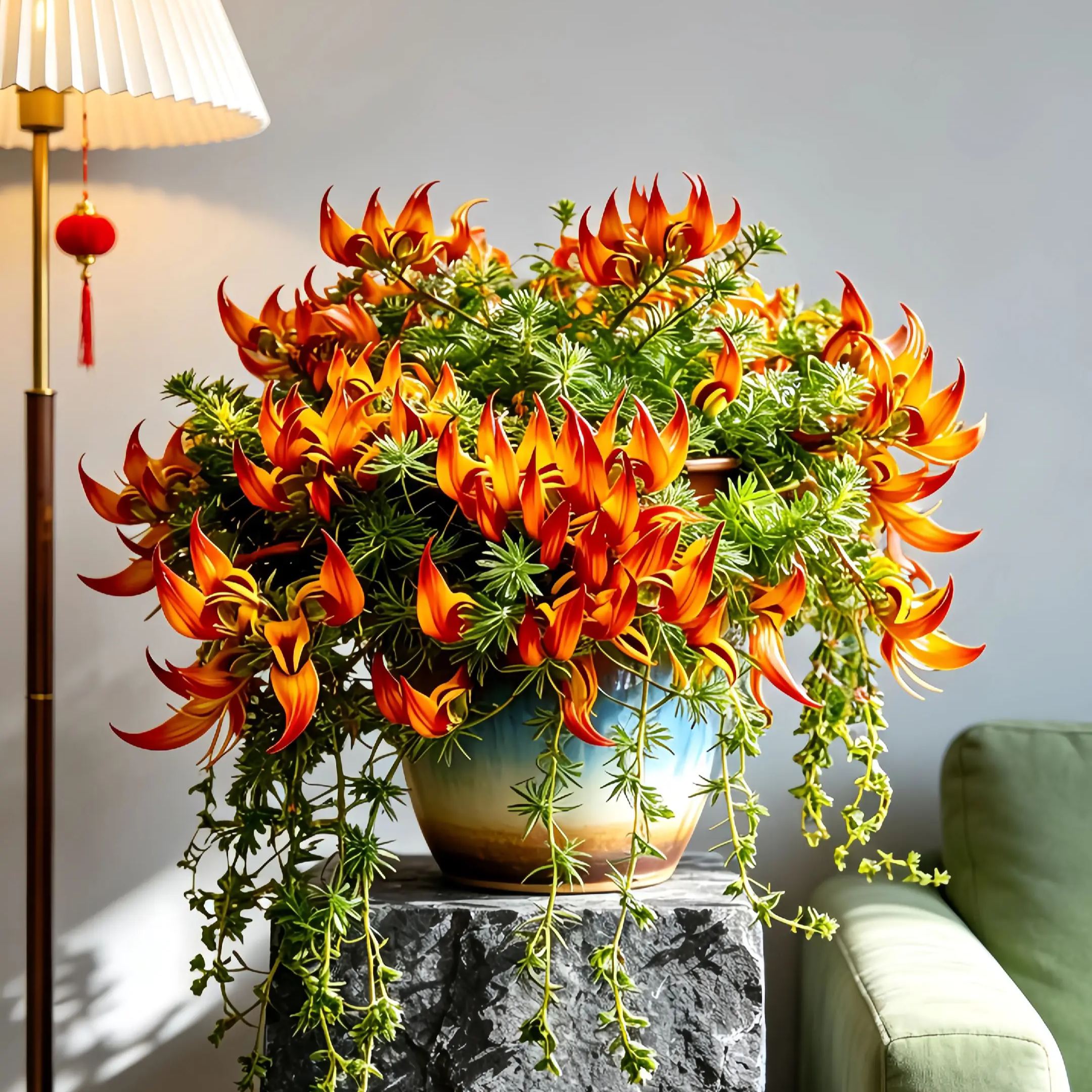🦜Parrotbeak spider plant - 🔥 Blooms for up to 300 Days a Year!