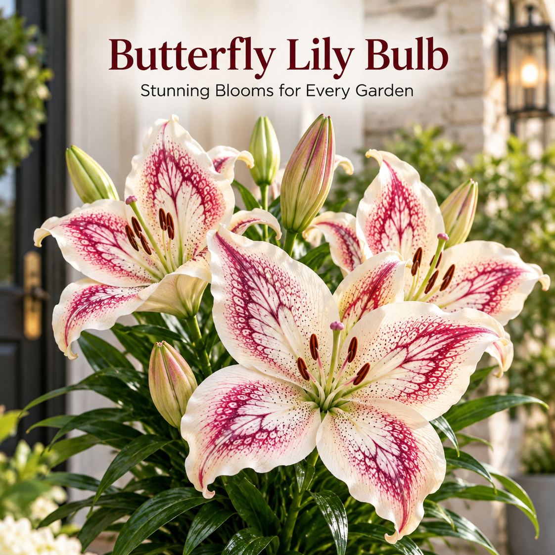 🦋Butterfly Lily Bulbs-Stunning Blooms for Every Garden✨