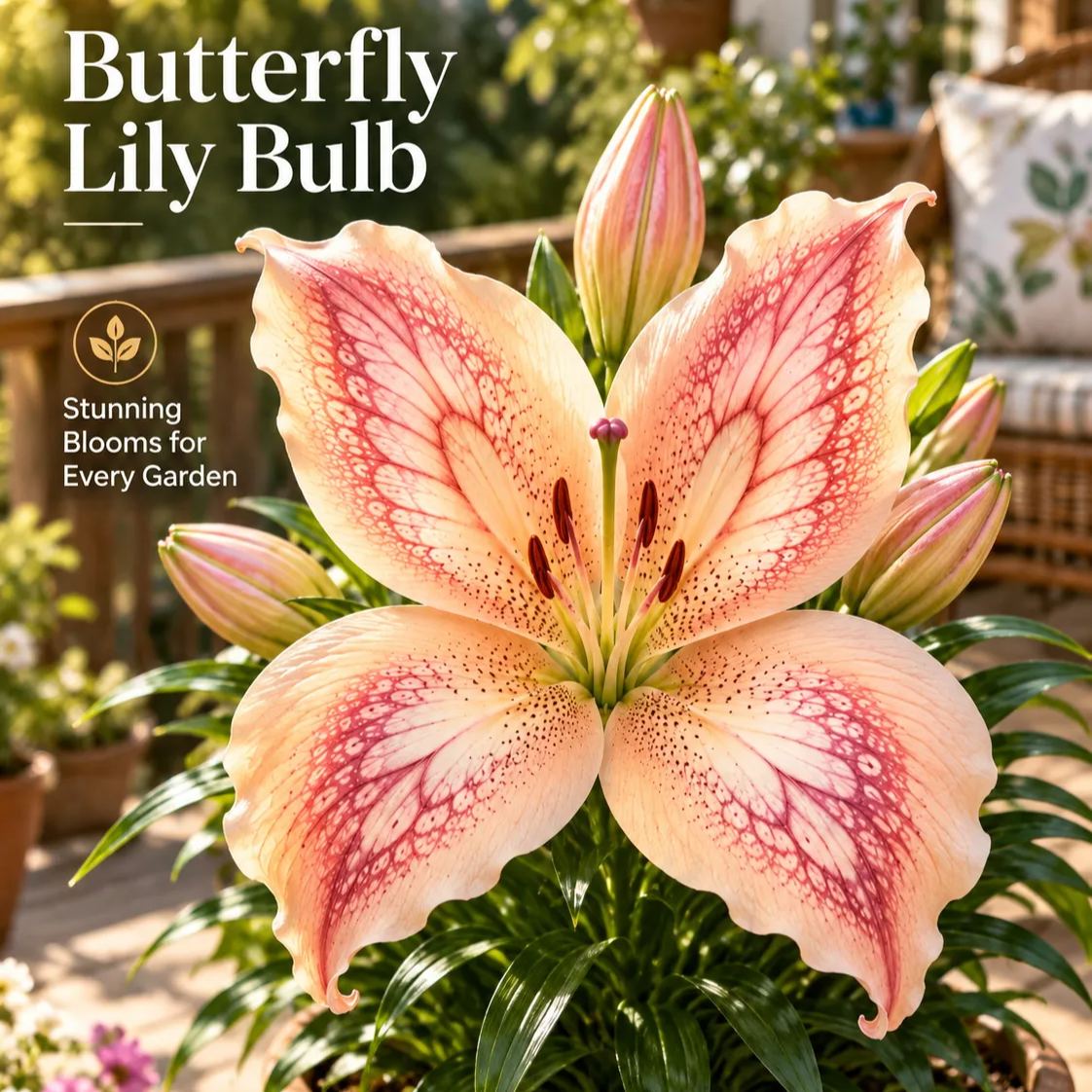 🦋Butterfly Lily Bulbs-Stunning Blooms for Every Garden✨