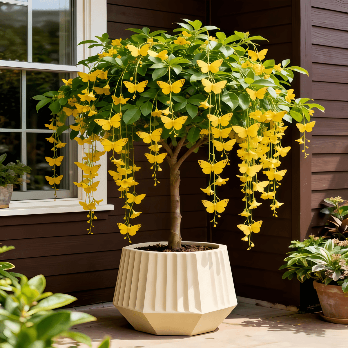 Golden Thread Hanging Butterfly Seeds