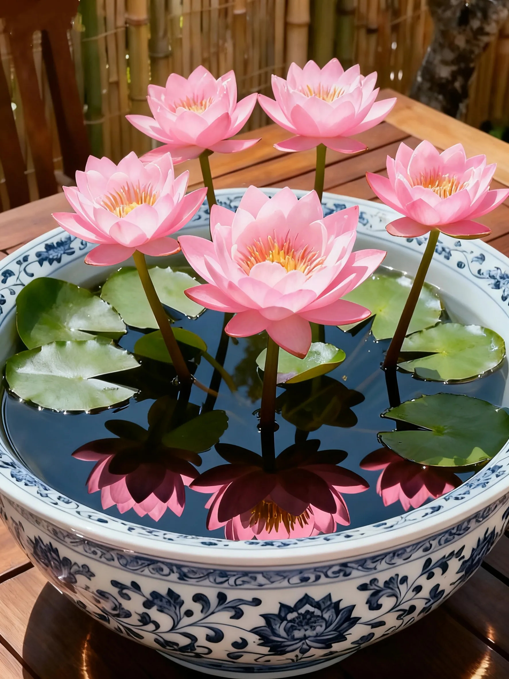 💐The Sacred Bonsai Bowl Lotus Flower
