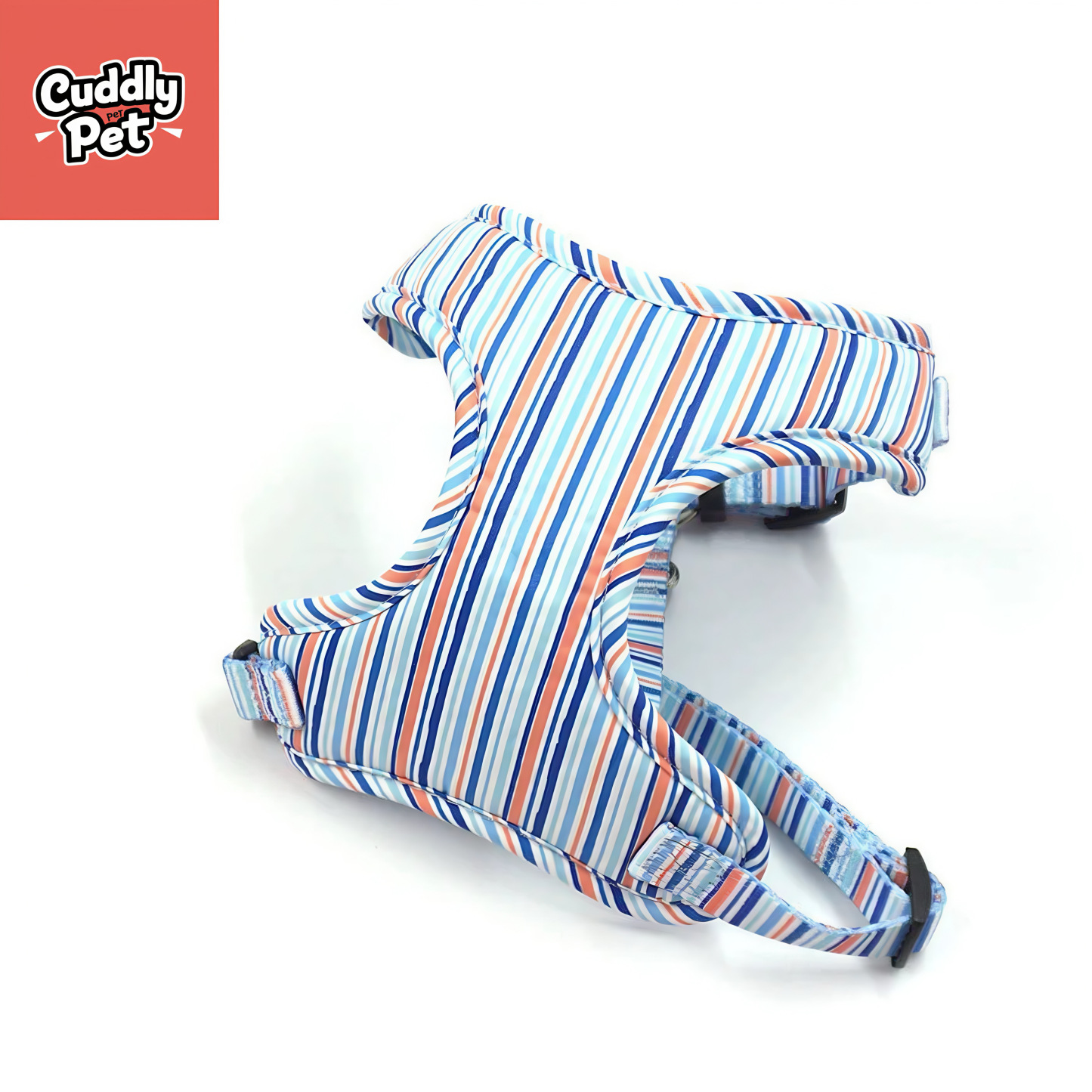 French Stripe Pet Vest 5-Pack w/ Custom Engraved Safety Buckle - Luxury Dog Vest Set (S-4XL) (Includes: "French Stripe," "5-Pack," "Custom Engraved," "Safety," "Luxury" + Size Range)