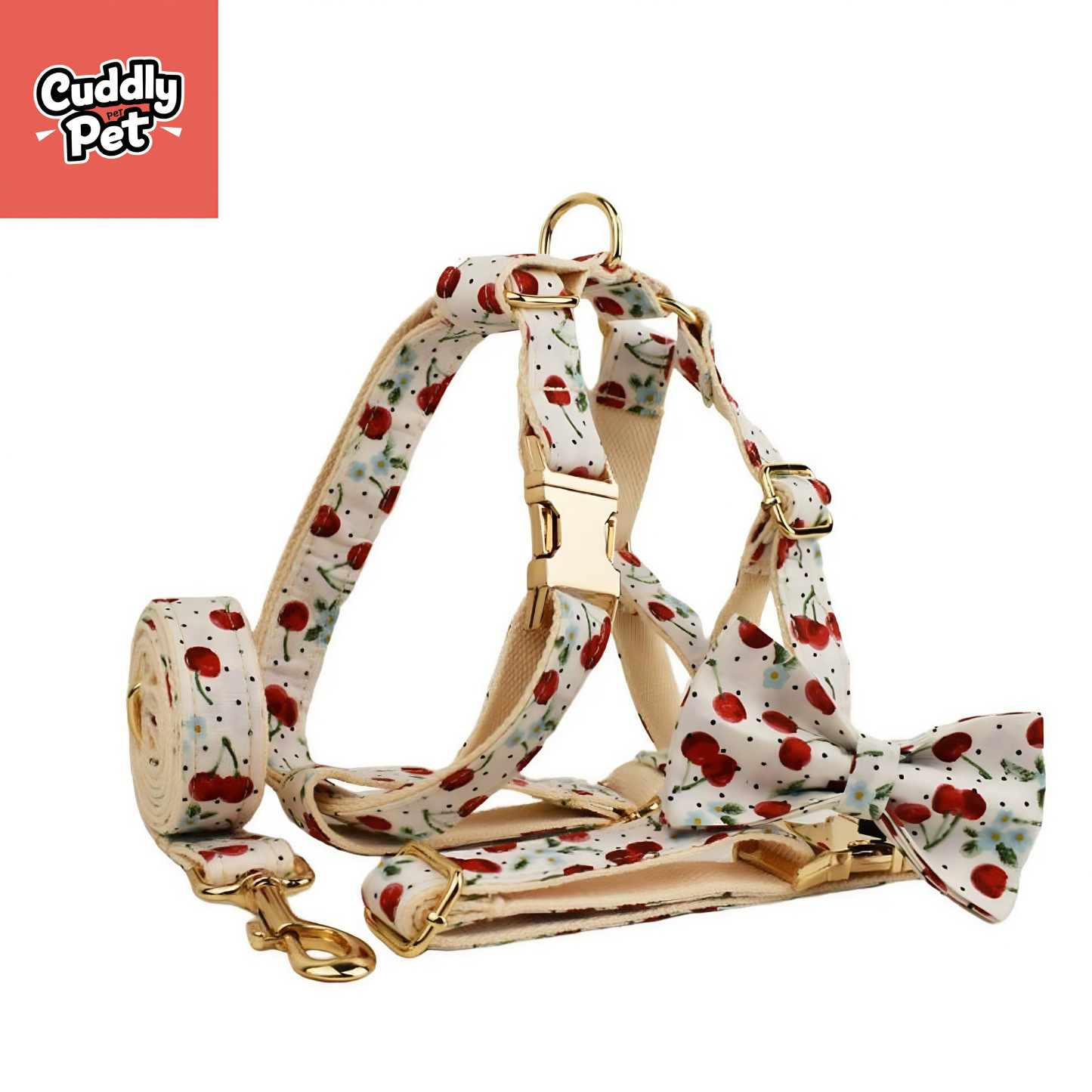 Custom Dog Leash Set w/ Free Engraving - Tangle-Free | CuddlyPet