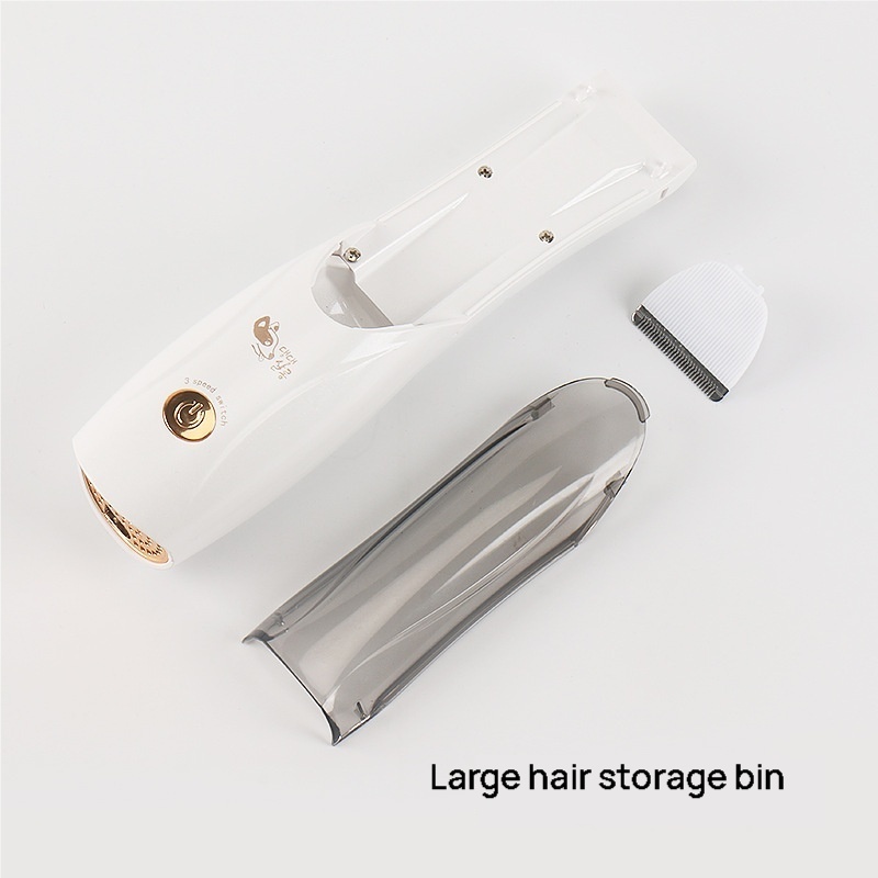 CuddlyPro TurboGroom Pet Clipper - Ceramic Blades, Turbo Suction & 3-Speed Adjustable Hair Trimmer