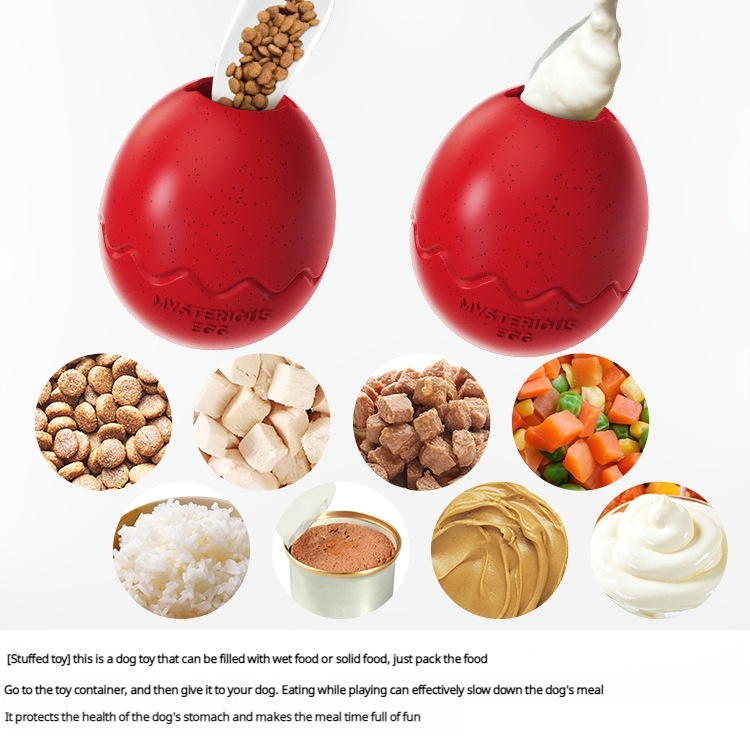 CuddlyPet Chew Toy for Dogs - Tough & Elastic Chewing, Slow Feeder, Food Dispenser, Mental Stimulation, Safe Food-Grade Material