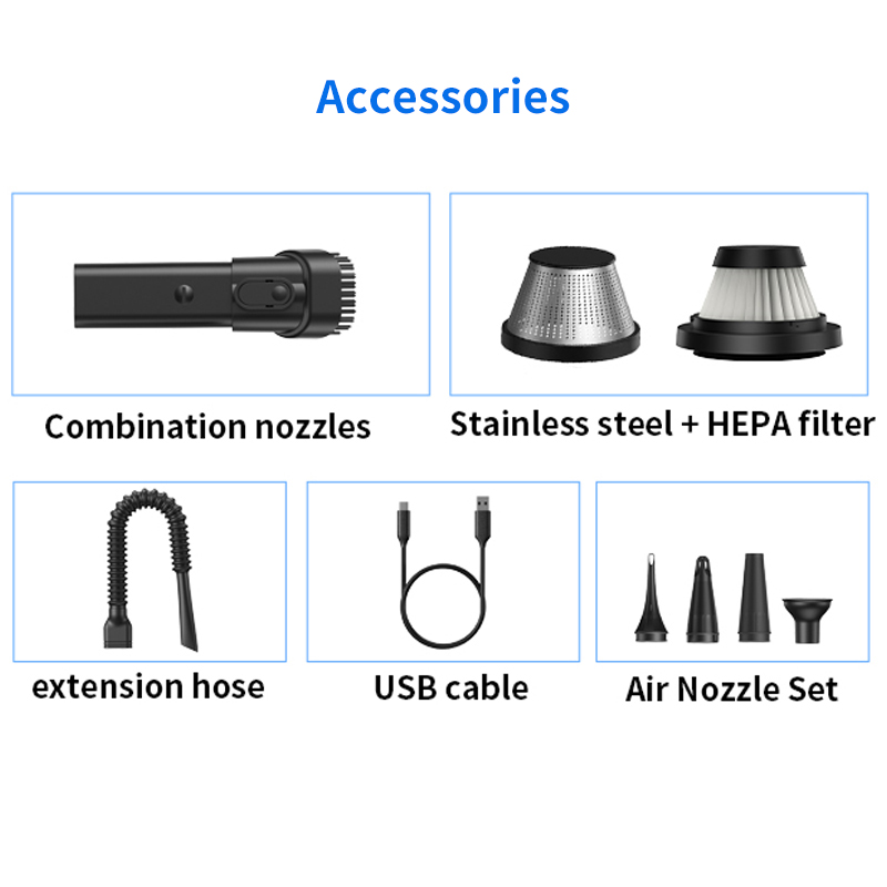 Pro Cordless Vacuum – 10000Pa Pet Hair Powerhouse, HEPA Filter, 25min Runtime