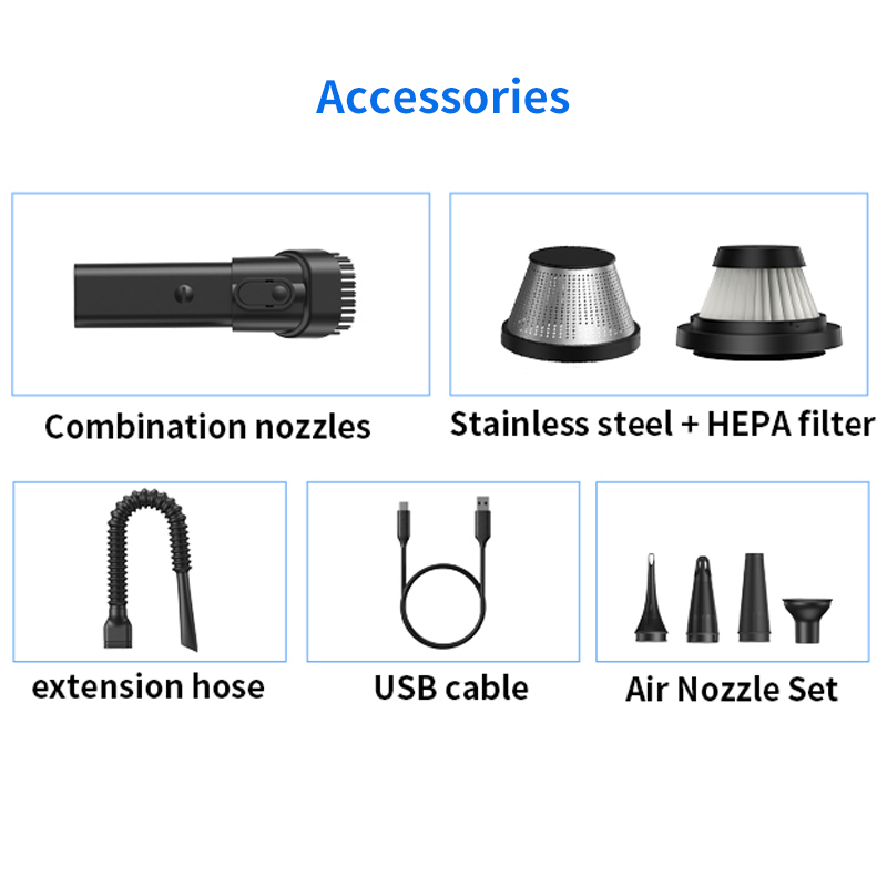 Pro Cordless Vacuum – 10000Pa Pet Hair Powerhouse, HEPA Filter, 25min Runtime