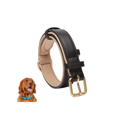 Premium Breathable Leather Dog Collar – Adjustable, Durable & Eco-Friendly for Ultimate Pet Comfort