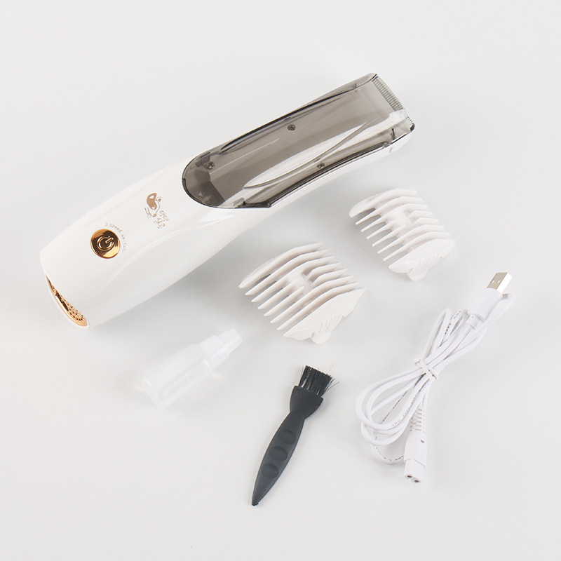 CuddlyPro TurboGroom Pet Clipper - Ceramic Blades, Turbo Suction & 3-Speed Adjustable Hair Trimmer