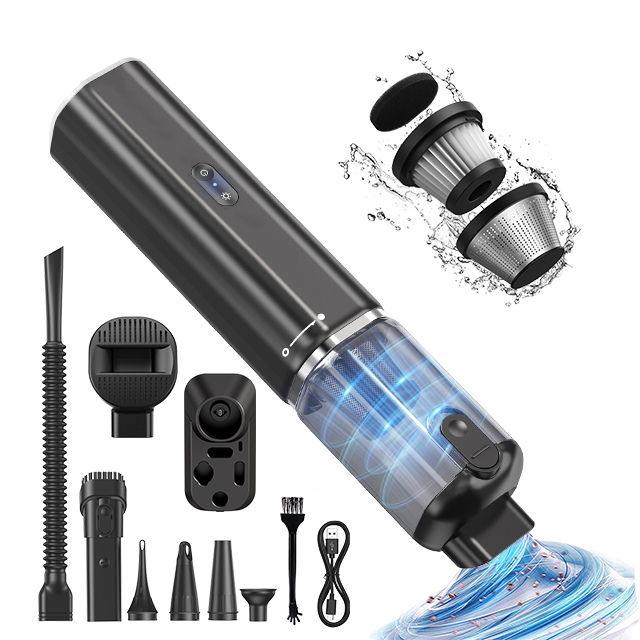 Pro Cordless Vacuum – 10000Pa Pet Hair Powerhouse, HEPA Filter, 25min Runtime