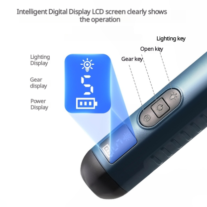 Professional Pet Electric Nail Grinder – Quiet, Multi-Speed, LED Light, Diamond Grinding Wheel for Dogs & Cats 