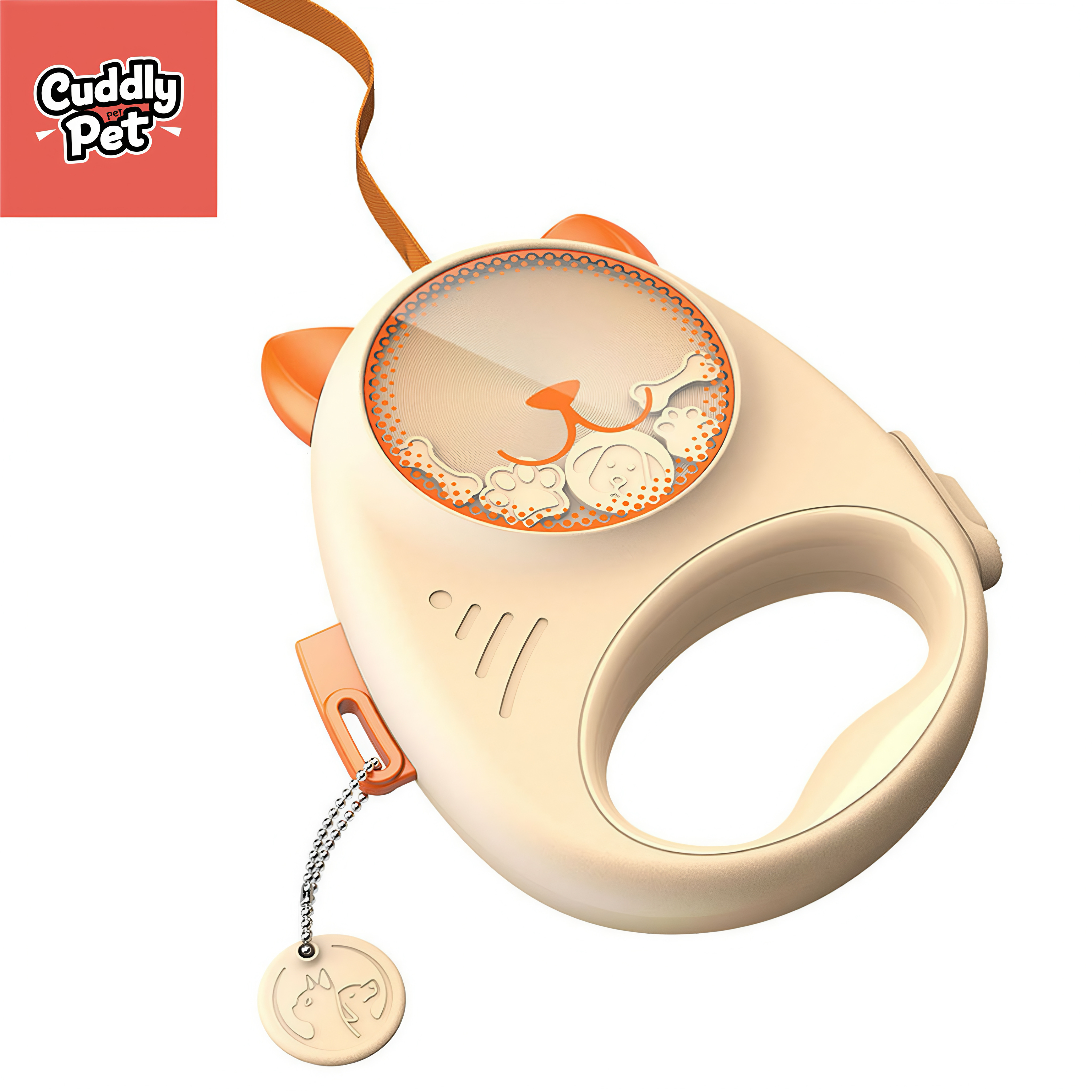 Green Devils Retractable Dog Leash - 4M Extendable Tape Lead for Small Medium Dogs | up to 25kg