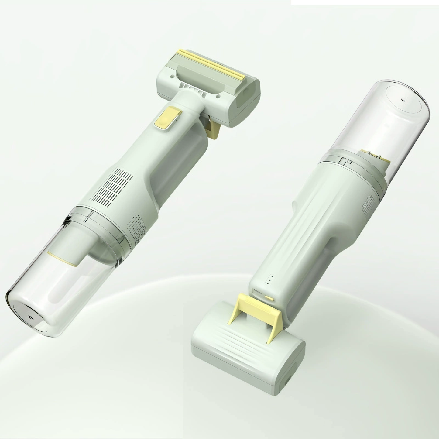 Pet hair vacuum groomer 2-in-1 Vacuum & Grooming Tool Portable & Cordless