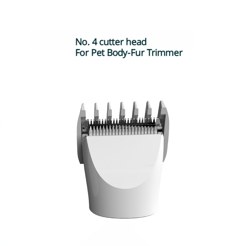 4-in-1 Professional Pet Grooming Kit: Silent Clippers, Trimmer, Nail Grinder & Paw Cleaner - IPX7 Waterproof 