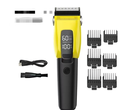 Dog Clippers Grooming  with LED Display, Three-Speed Low Noise, Auxiliary Light, Rechargeable Cordless Pet Hair Shaver for Dogs Cats Pets
