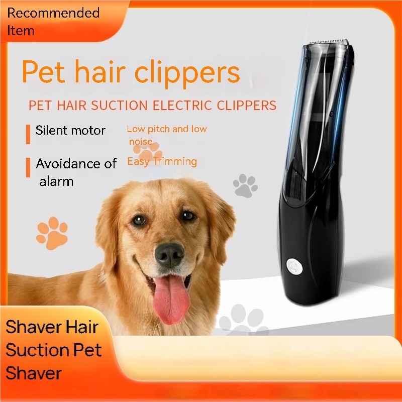 CuddlyPro TurboGroom Pet Clipper - Ceramic Blades, Turbo Suction & 3-Speed Adjustable Hair Trimmer