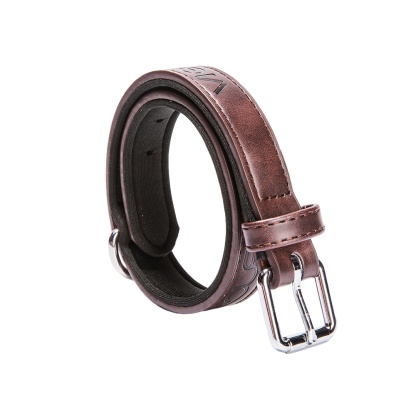 Eco-Friendly PU Letter Dog Collar – Breathable, Durable, Adjustable with Metal Buckle