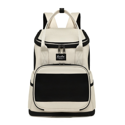 CuddlyPet Detachable Wheeled Cat & Dog Carrier Backpack, Large 15lbs Capacity, Ventilated Pet Travel Bag with Removable Cart, Multi-Mode Backpack/Handheld/Trolley