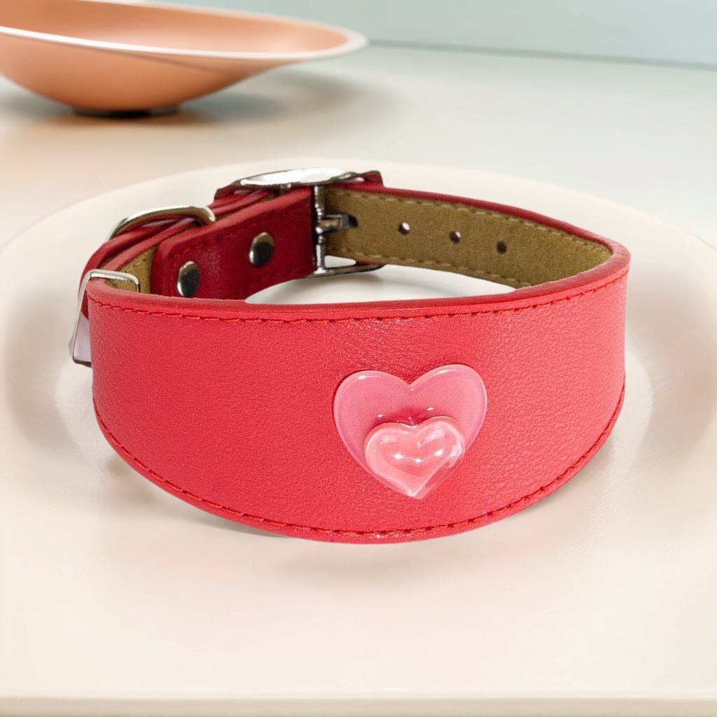 Premium Adjustable Leather Pet Collar – Comfortable, Durable & Waterproof for All Sizes  