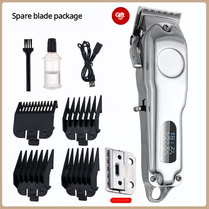 Dog Clippers for Grooming, Professional Dog Grooming Clippers, Heavy Thick Hair&Coats, Low Noise, Cordless, LED Display, Small & Large Dogs Cats, Pets and Animals-CUDDLY PET