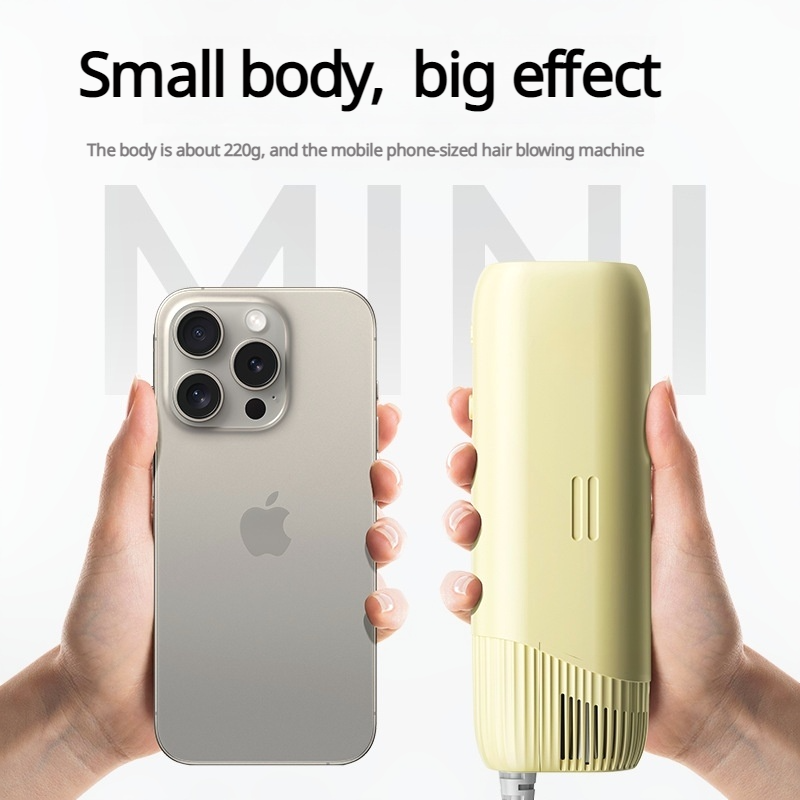 Hands-Free Neck Hanging Pet Dryer & Groomer - 110,000 RPM High-Speed, Low-Noise, Adjustable Airflow for Cats & Dogs