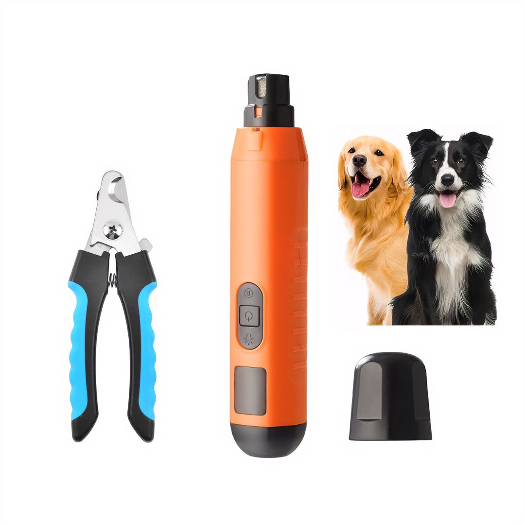 Professional Pet Nail Grinder – Quiet, Rechargeable, LED Light | [Cuddly Pet ]