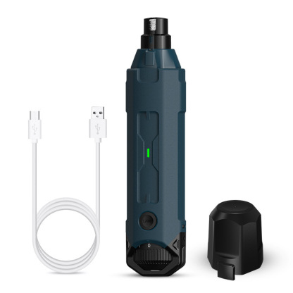 6-Speed Dog Nail Grinder - Newest Enhanced Pet Nail Grinder Super Quiet Rechargeable Electric Dog Nail Trimmer Painless Paws Grooming & Smoothing Tool for Large Medium Small Dogs-CUDDLY PET