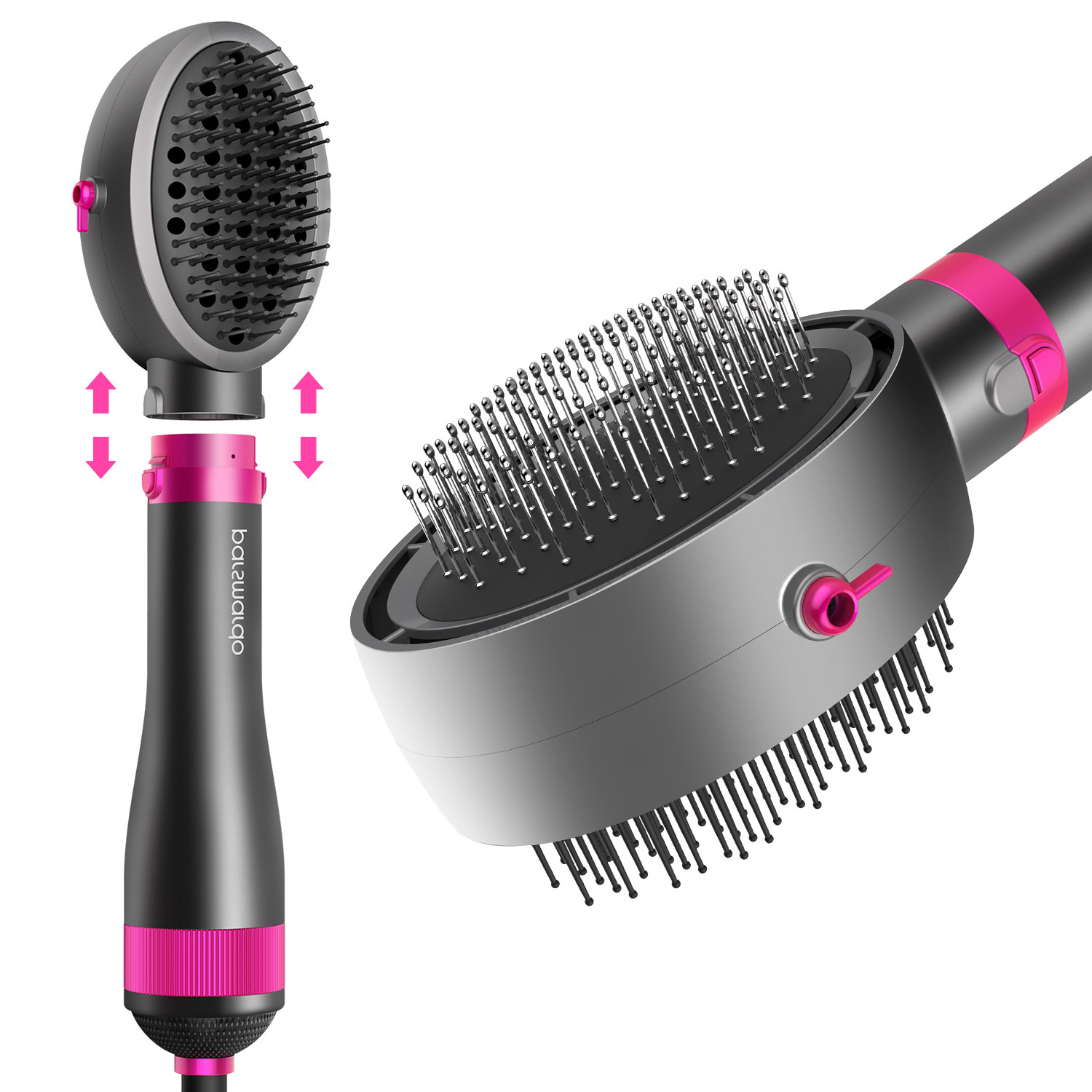 Hair Dryer Brush for Small/Medium Dog & Cat, 2 in 1 Pet Grooming Dryer, 2 Heat Settings & 3 Adjustable Blowing Dryer-CUDDLY PET